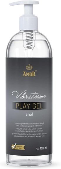 Лубрикант - Vibratissimo Play Gel Anal, 1000 мл Sex Aura