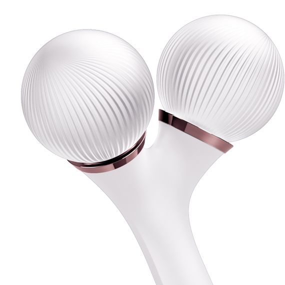 Електронний ультразвуковий ролик для обличчя та тіла GESKE Sonic Facial&Body Roller 4в1 starlight | Зображення 4