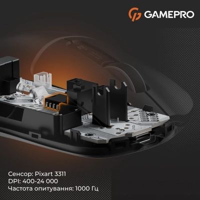 Мышка GamePro Genesis Ranker Wireless/Bluetooth/USB Black (GM012B) | Зображення 8