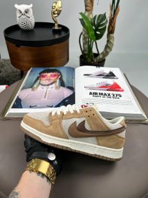 Кросівки SB Dunk Low SE “85 Double Swoosh Brown Grey , В'єтнам 40 25.5