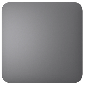 Ajax SoloButton (1-gang/2-way) grey Кнопка для одноклавішного чи прохідного вимикача