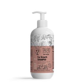 Шампунь для стимуляції росту шерсті собак та котів Tauro Pro Line Pure Nature Fur Growth, 400 мл
