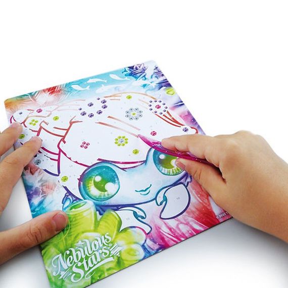 Набор для творчества Звездные блестки и фольга Nebulous Stars 11011, 3 шаблона | Зображення 1