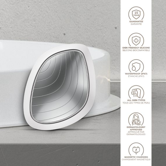 Ультразвукова маска тепло та холод GESKE Sonic Warm&Cool Mask 9в1 white | Зображення 2