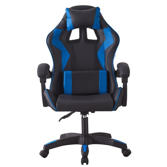 Кресло геймерское Bonro B-0519 синее игровое компьютерное 42400362 | Зображення 1