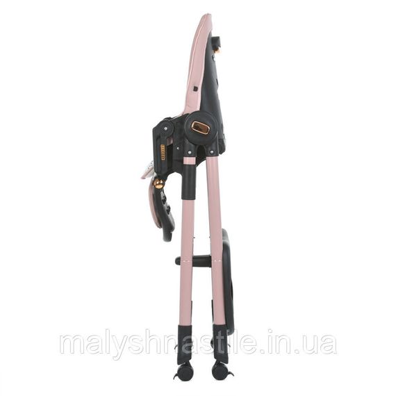 Стульчик для кормления ME 1037-B CRYSTAL Rose Gold до 15 кг | Зображення 1