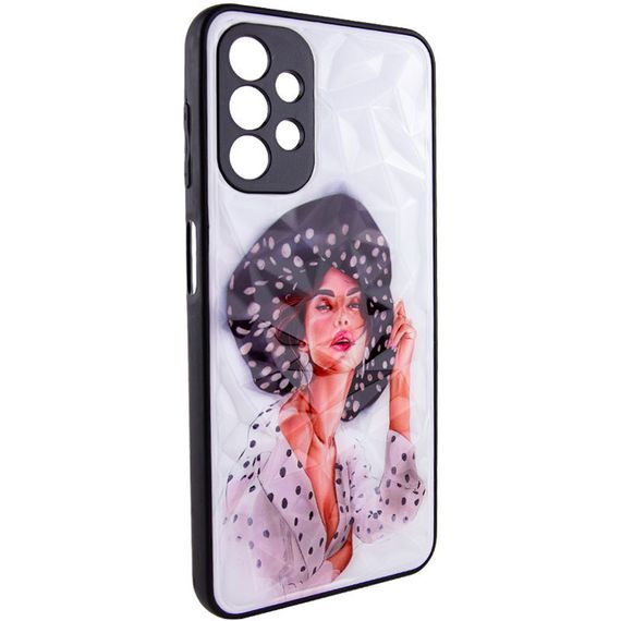 TPU+PC чохол Prisma Ladies для Samsung Galaxy A23 4G, Girl in a hat