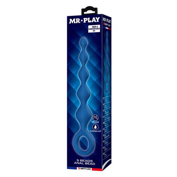Анальний стимулятор MR Play 5 Beads Anal Bead Sex Aura | Зображення 8