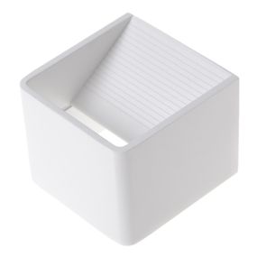 Светильник настенный накладной минимализм LED AL-500/6W WW WH IP20