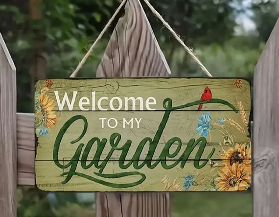 Табличка / постер "Добро Пожаловать / Welcome декор