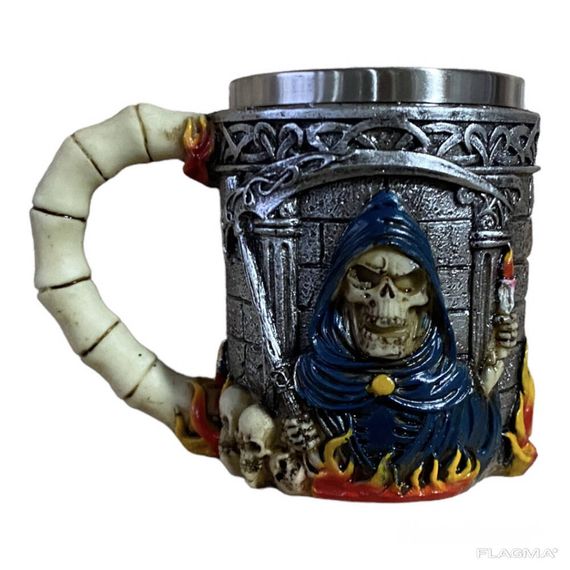 Кружка Чашка 3D Смерть с Косой 400ml