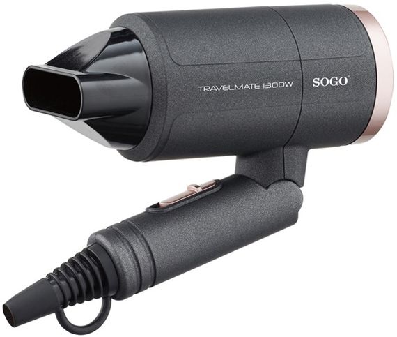 Фен для сушки волос SOGO SS-3620 1200 Вт серый | Зображення 3