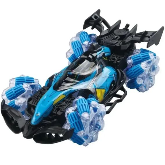 Гоночна машинка на пульті керування з ефектом пари підсвічуванням та звуковими ефектами | Зображення 1