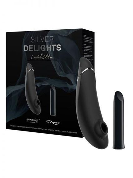 Набір секс іграшок Silver Delights Collection Womanizer&We-Vibe Sex Aura