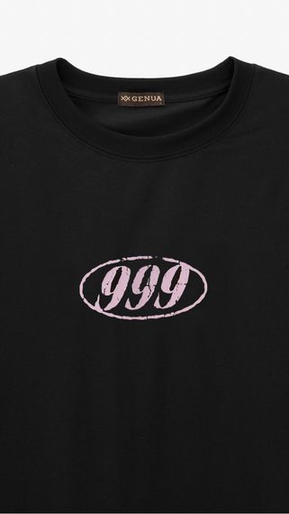 Футболка з принтом чоловіча GENUA G01222-0016 2XL Чорний shop (2000999391408) | Зображення 1