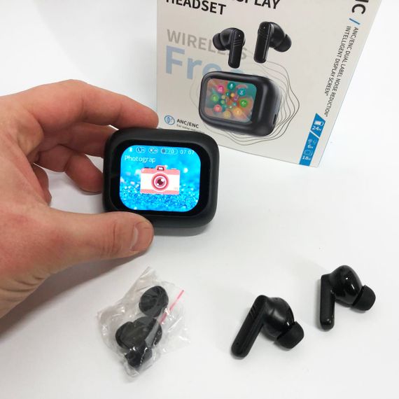 Навушники сенсорні бездротові для андроїд LX-10 TWS Earbuds, Сенсорні навушники для телефону EX-37 | Зображення 1