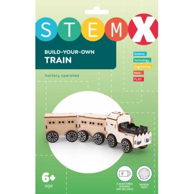 Конструктор Stem Поезд Деревянный на батарейках (3858894673681) | Зображення 2