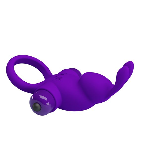 Ерекційне кільце - Pretty Love Vibrant Penis Ring I Purple | Зображення 5