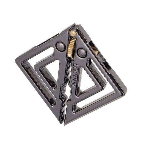 Затискачі для сосків з важкою підвіскою LOCKINK Adjustable Nipple Clamps with Heavy Pendant, під срібло | Зображення 2