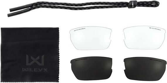 Окуляри балістичні Wiley X WX Valor 2.5. 3 лінзи (Grey/Clear/Light Rust) оправа Tan | Зображення 4