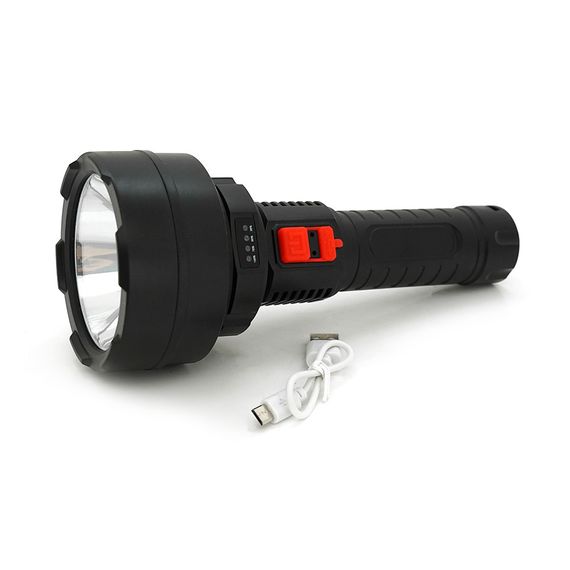 Ліхтарик ручний POWERMASTER HY-789, 1Led CreeXPE, 18650, IP40, 3-реж., microUSB | Зображення 1