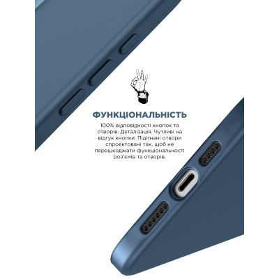 Чехол для мобильного телефона Armorstandart ICON2 Case Apple iPhone 15 Plus Storm Blue (ARM70514) | Зображення 3