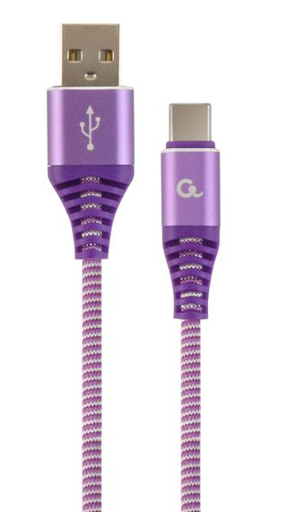 Кабель Cablexpert CC-USB2B-AMCM-2M-PW, USB 2.0 A-тато/Type-C тато, 2,0 м.