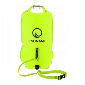 Буй для плавання TSUNAMI надувний 2 в 1 Yellow (P-5907739314024)