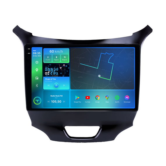Штатна магнітола Torssen 2K Chevrolet Cruze 16+ F98256 4G Carplay DSP | Зображення 1