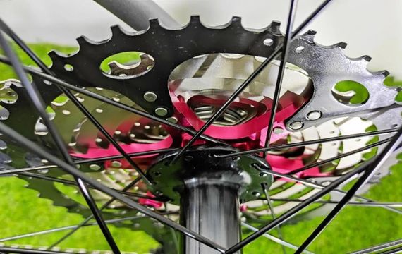 Велосипед горный 29" Crosser Solo рама 21", 1x12 L-TWOO AX, гидравлика Shimano MT200, воздушная вилка Зеленый | Зображення 3