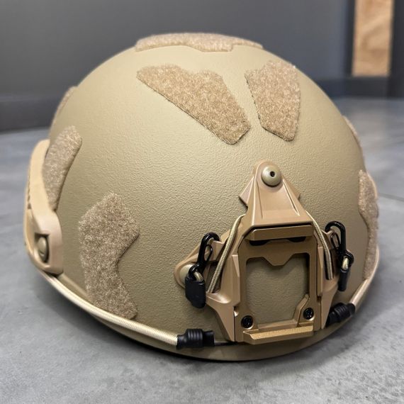 Шолом балістичний FAST ARAMID, NIJ IIIa, Custom, з поліпшеним кріпленням Wendy, розмір XL, колір Койот | Зображення 2