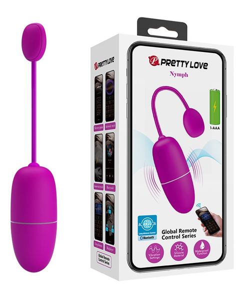 Віброяйце кероване смартфоном Pretty Love - NYMPH, BI-014895HP Sex Aura