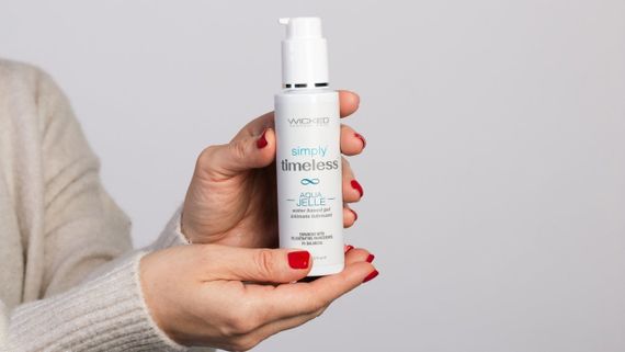Лубрикант на водній основі Wicked Simply Timeless Aqua Jelle, 120 мл Sex Aura | Зображення 2