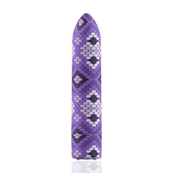 Потужна віброкуля Custom Bullets Snake Purple | Зображення 1