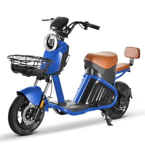 Електроскутер JY-01. 1000W, 60V20Ah Blue | Зображення 7