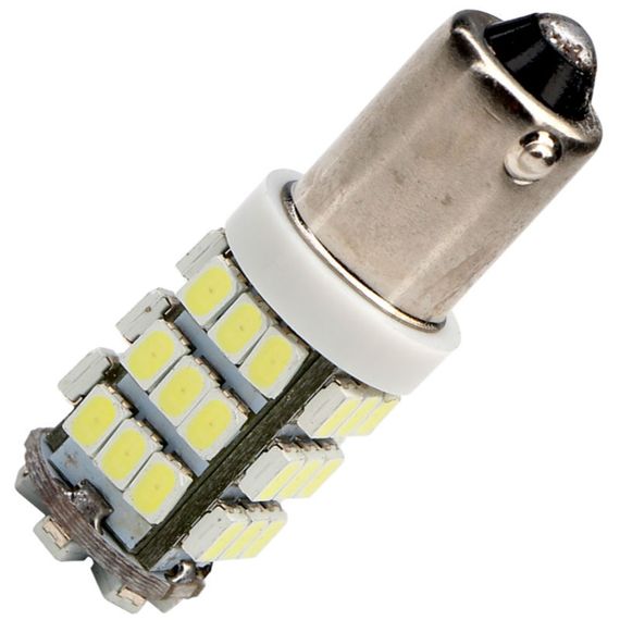 Светодиодная лампа AllLight T 8.5 42 диода 1206 BA9s 12V WHITE
