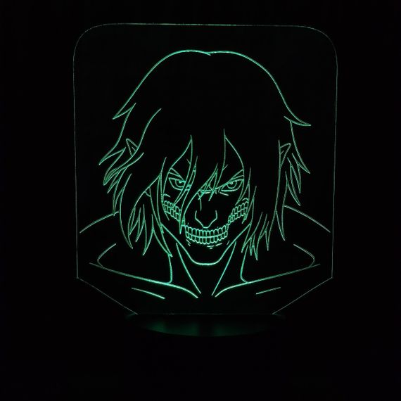 Акриловий світильник-нічник Титан зелений tty-n000290