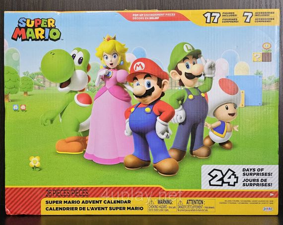 Адвент-календарь Супер Марио Оригинал Super Mario Advent Calendar | Зображення 6