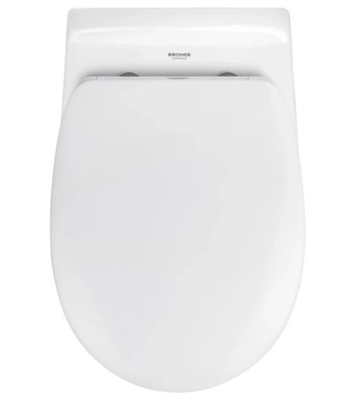 Унітаз підвісний безобідковий Kroner Oker WHI533536 RIMLESS з сидінням (KO533536WHIR) (CV033120) | Зображення 6
