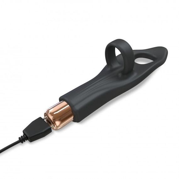 Вібратор на палець Love To Love Tickle me - BLACK ONYX перезаряджається, 3 варіанти використання | Зображення 5