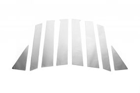 Молдинг дверних стійок (нерж.) для Dodge Journey 2008↗ рр.