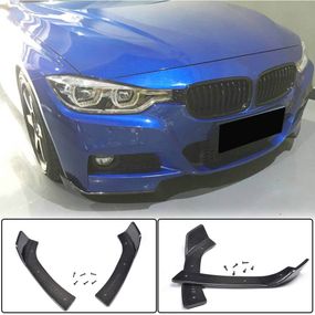 Накладки на передній бампер Flap (для F30 M-Sport, Карбон) для BMW 3 серія F-30/31/34 2012-2019 рр