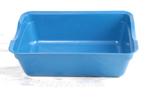Туалет для котов голубой 40x28x12 см 6128