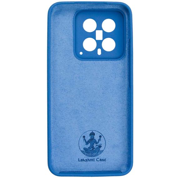 Чохол Silicone Cover Ummi Lakshmi Full Camera (AA) для Xiaomi 14 Синій / Navy Blue | Зображення 2