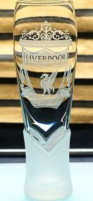 Крафтовий келих 440 мл Ліверпуль з гравіюванням  Скляний келих для фаната ФК Liverpool  Подарунок вболівальнику