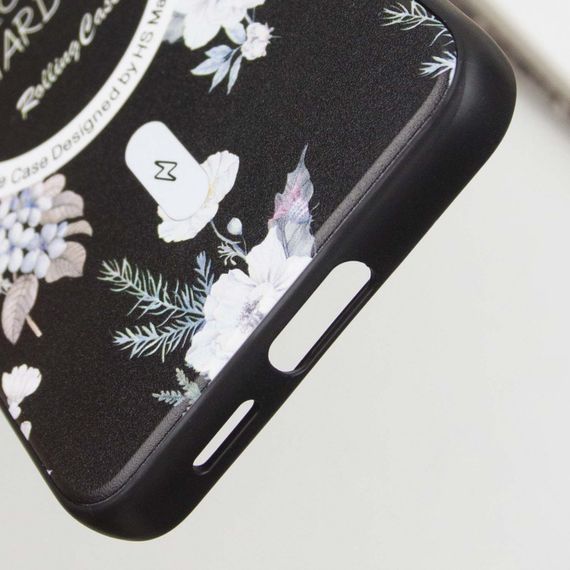 TPU+PC чехол Secret Garden with MagFit для Samsung Galaxy S24 Black | Зображення 7