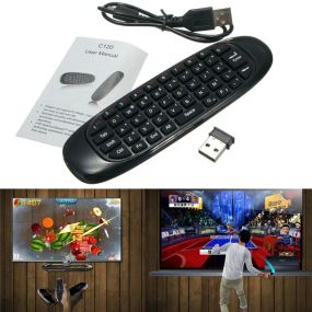 Гіроскопна аеромиш пульт з клавіатурою Air Mouse I8