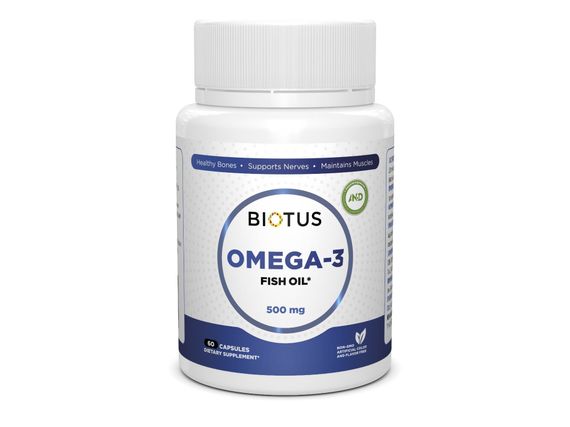 Омега 3 Biotus Omega 3 Fish Oil 60 Caps BIO-530012