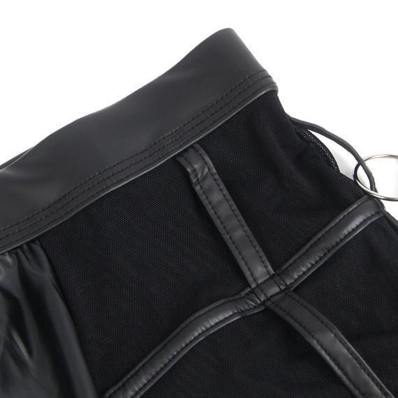 Чоловічі труси напівпрозорі Star Night з обмежувачами для рук, чорні, L sexstyle | Зображення 6