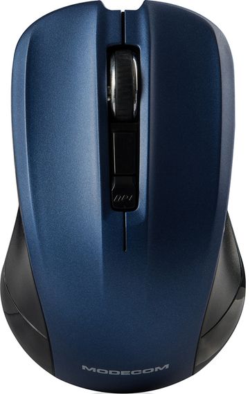 Мишка  Modecom MC-WM9.1, бездротова, 4кн., 1600dpi, чорно-синя | Зображення 2